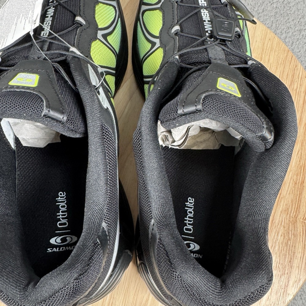 Salomon XT-Whisper Mens Size 13 Black Iced Aqua Trail Running Hiking Shoes - Picture 14 of 16